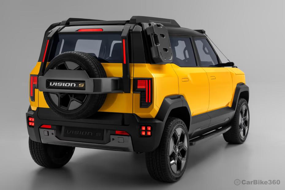 Mahindra Vision S Right Rear Three Quarter Mahindra Vision S Right Rear Three Quarter