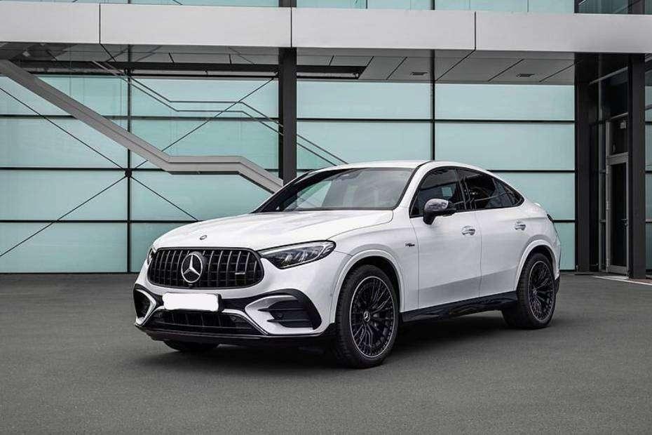 Mercedes Benz AMG GLC43 Coupe Left Front Three Quarter Mercedes Benz AMG GLC43 Coupe Left Front Three Quarter