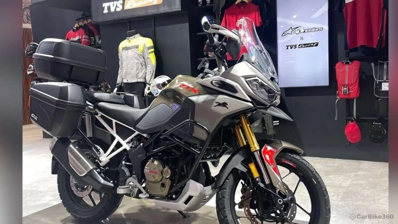 TVS Apache RTX 300 Is Ready to Make Its Official Debut on October 15, The First ADV Bike From TVS Audio