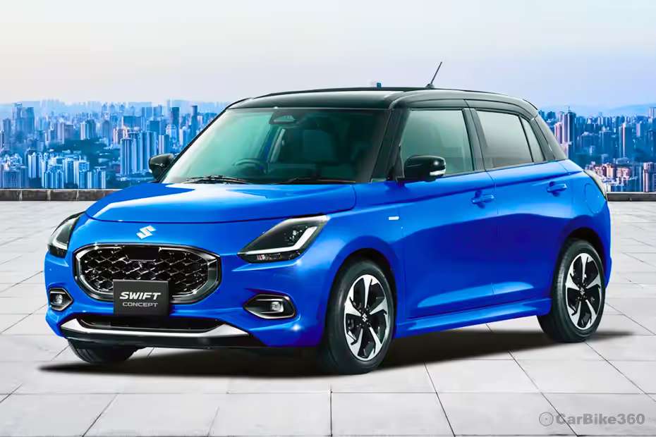 Maruti Swift Hybrid Left Side Front View Maruti Swift Hybrid Left Side Front View
