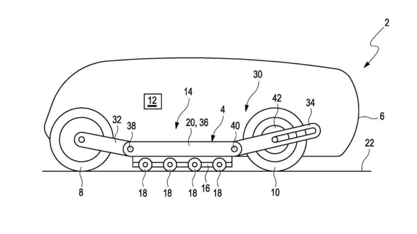 BMW Patents Fully Enclosed Aerodynamic Motorcycle