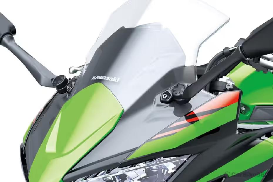 Sculpted Windshield & Aerodynamic Cowl Sculpted Windshield & Aerodynamic Cowl