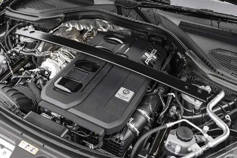 Mercedes-benz Amg Glc43 Coupe Engine Shot Mercedes-benz Amg Glc43 Coupe Engine Shot