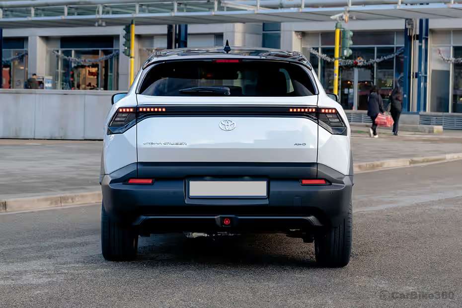 Toyota Urban Cruiser EV Rear View Toyota Urban Cruiser EV Rear View