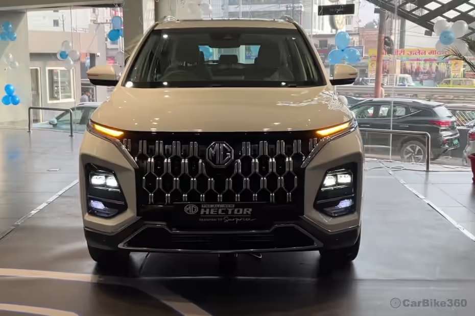 MG Hector Front View MG Hector Front View
