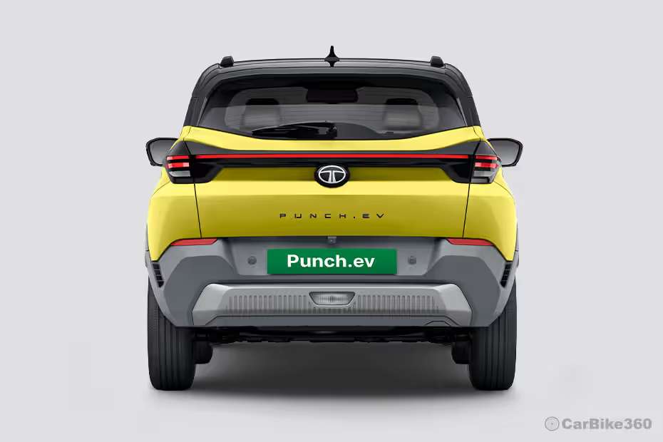 Tata Punch EV Rear View Tata Punch EV Rear View