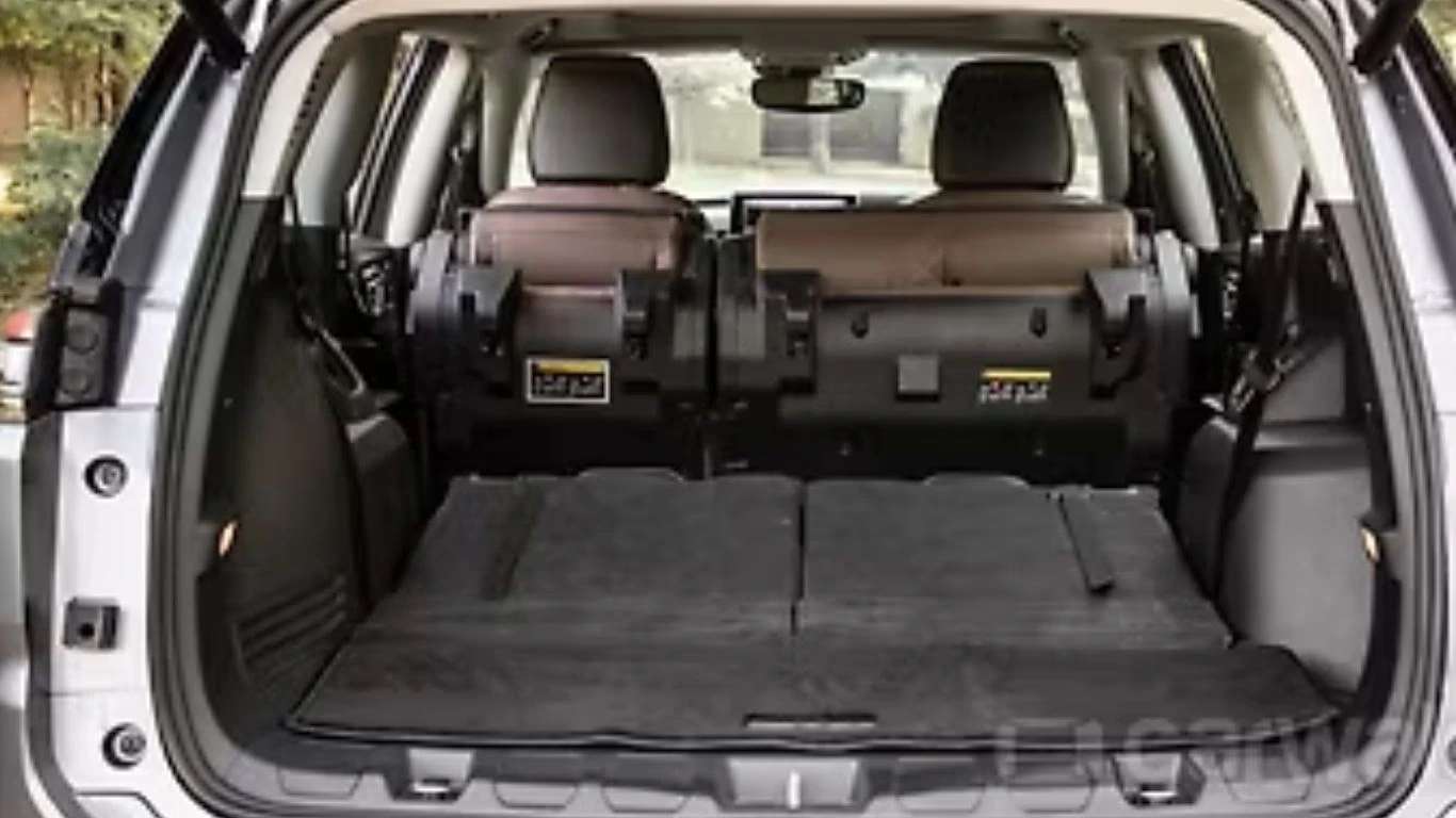 Jeep Meridian Boot Space