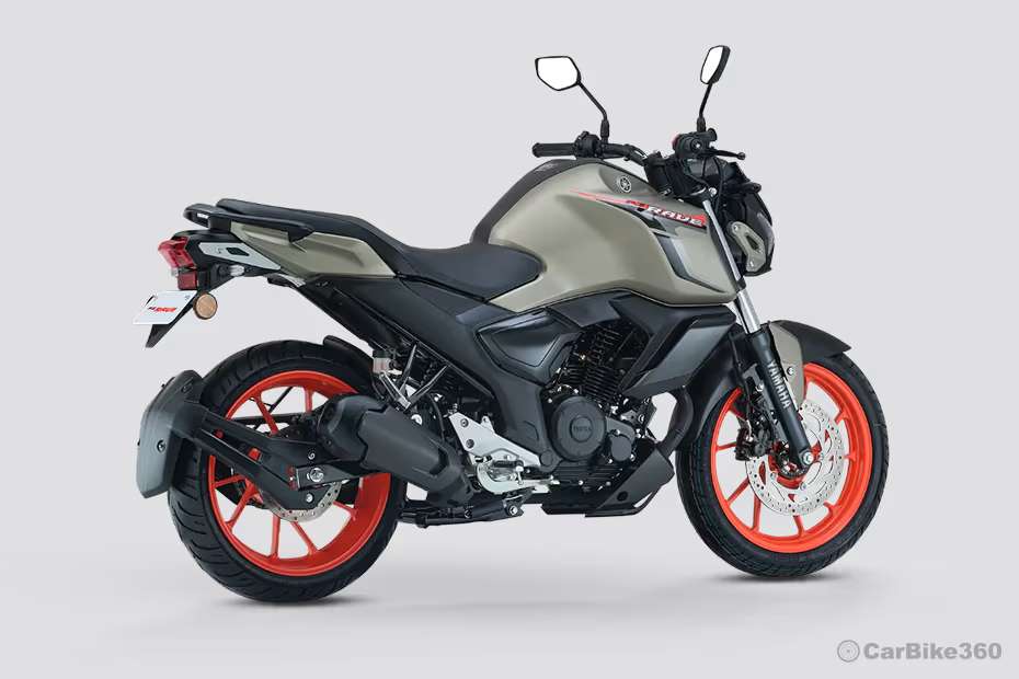 Yamaha FZ-RAVE Rear Right Three Quarter View Yamaha FZ-RAVE Rear Right Three Quarter View