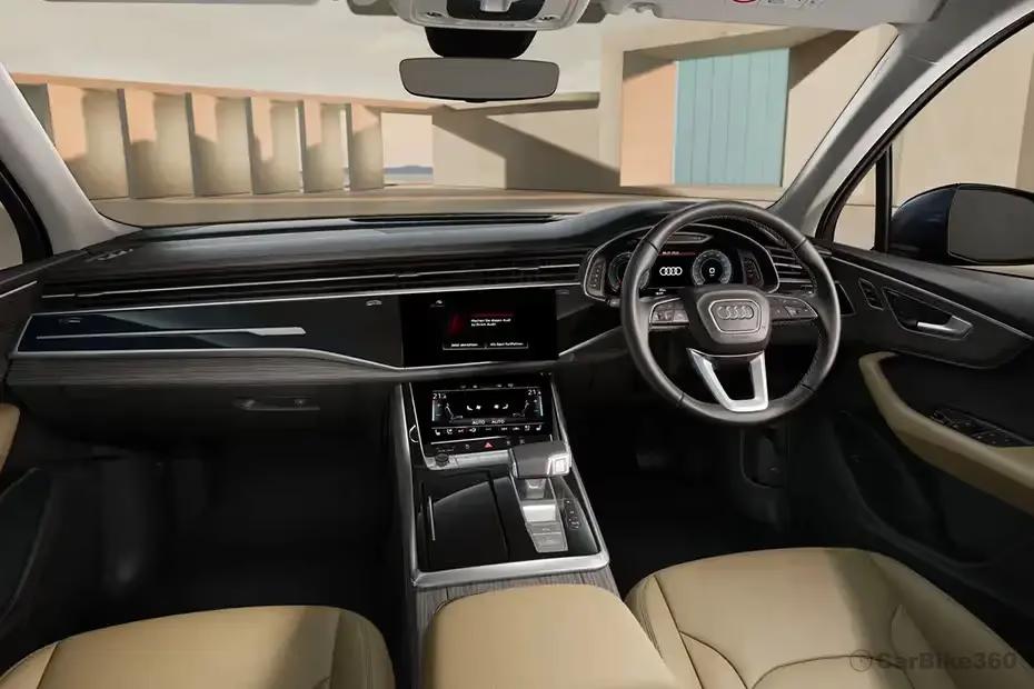 ऑडी क्यू7 का इंटीरियर, कम्फर्ट और स्पेस ऑडी क्यू7 का इंटीरियर, कम्फर्ट और स्पेस