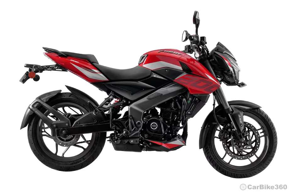 Bajaj Pulsar NS200 Cocktail Wine Red-White Bajaj Pulsar NS200 Cocktail Wine Red-White