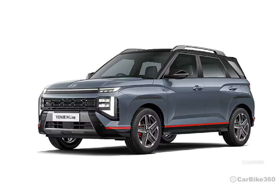 Hyundai New Venue N Line Hazel Blue with Abyss Black Roof Hyundai New Venue N Line Hazel Blue with Abyss Black Roof