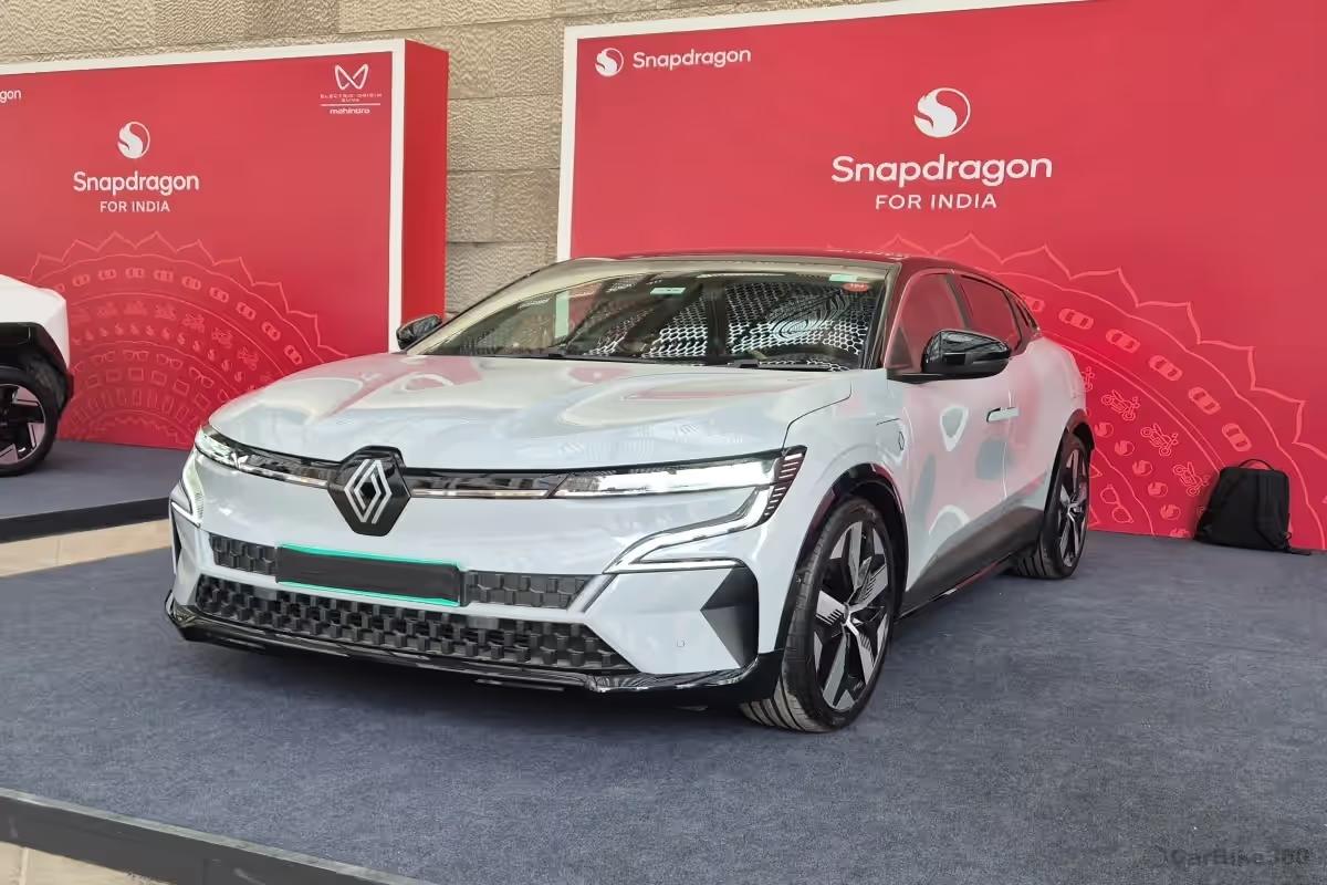 Renault Megane E-Tech Stuns at Qualcomm Snapdragon Auto Day in India R1.webp