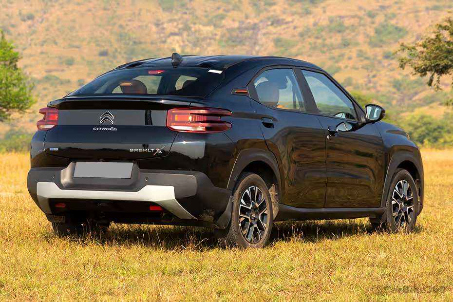 Citroen Basalt Rear Right Three Quarter View Citroen Basalt Rear Right Three Quarter View