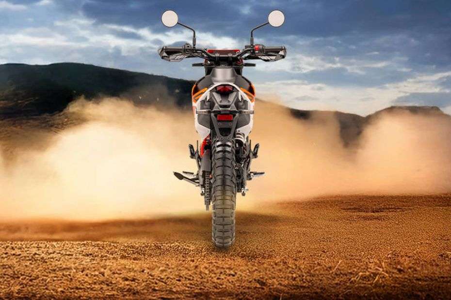 KTM 390 Enduro R Rear View KTM 390 Enduro R Rear View