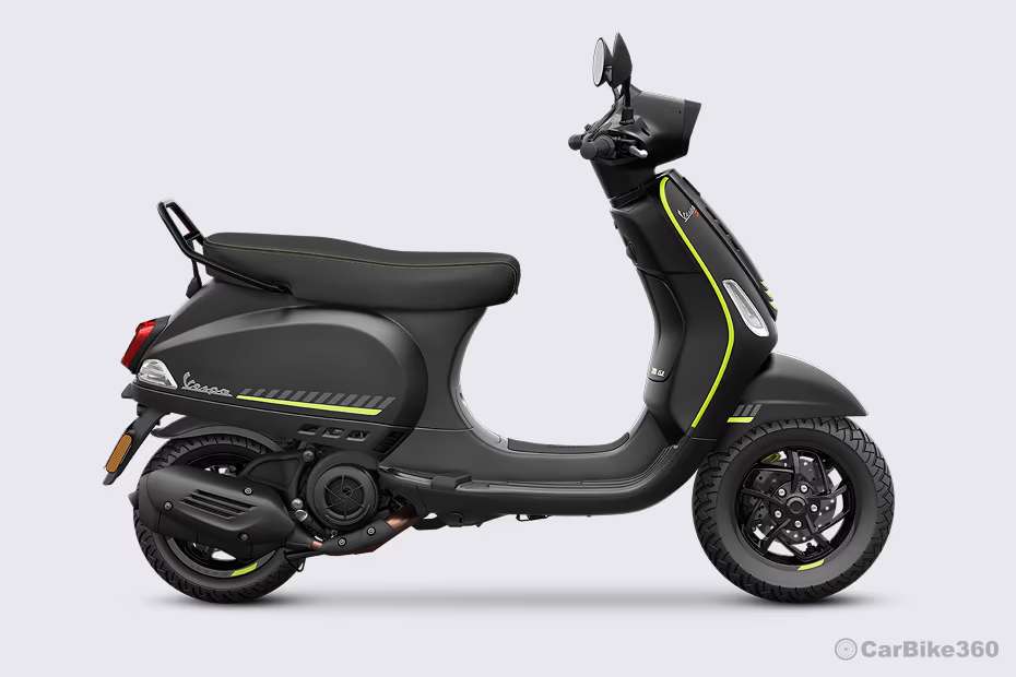 Vespa S Tech Nero Black Color Vespa S Tech Nero Black Color