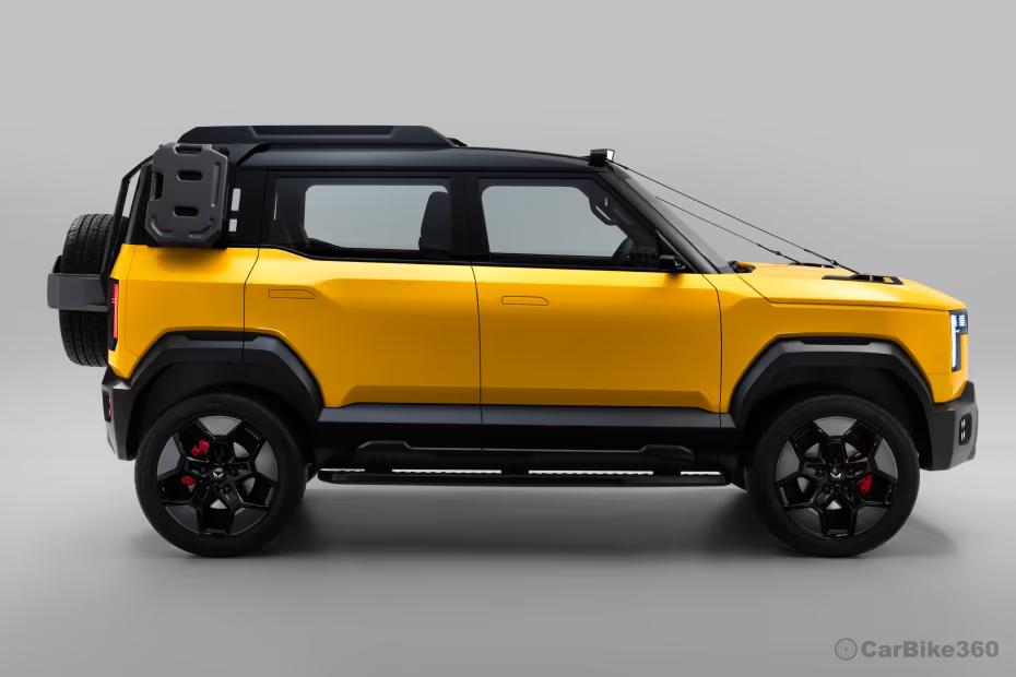 Mahindra Vision S Right Side View Mahindra Vision S Right Side View