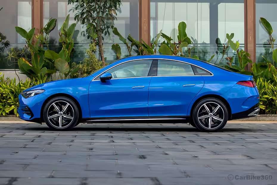 Mercedes-Benz CLA EV Left Side View Mercedes-Benz CLA EV Left Side View