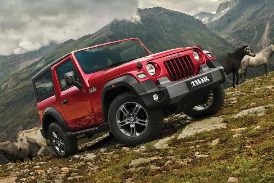 Mahindra Thar Right Front Three Quarter Mahindra Thar Right Front Three Quarter