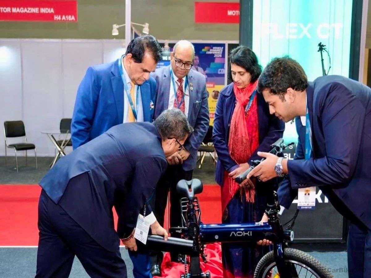 AOKI Mobility Revealed Three New e-Bicycles at Auto Expo 2025 Audio