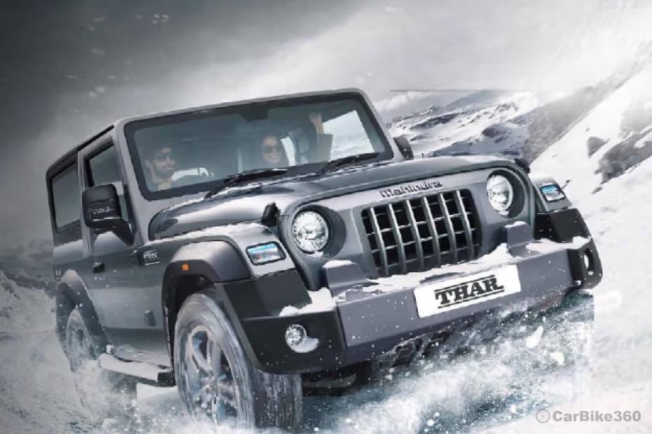 Mahindra Thar Right Front Three Quarter Mahindra Thar Right Front Three Quarter