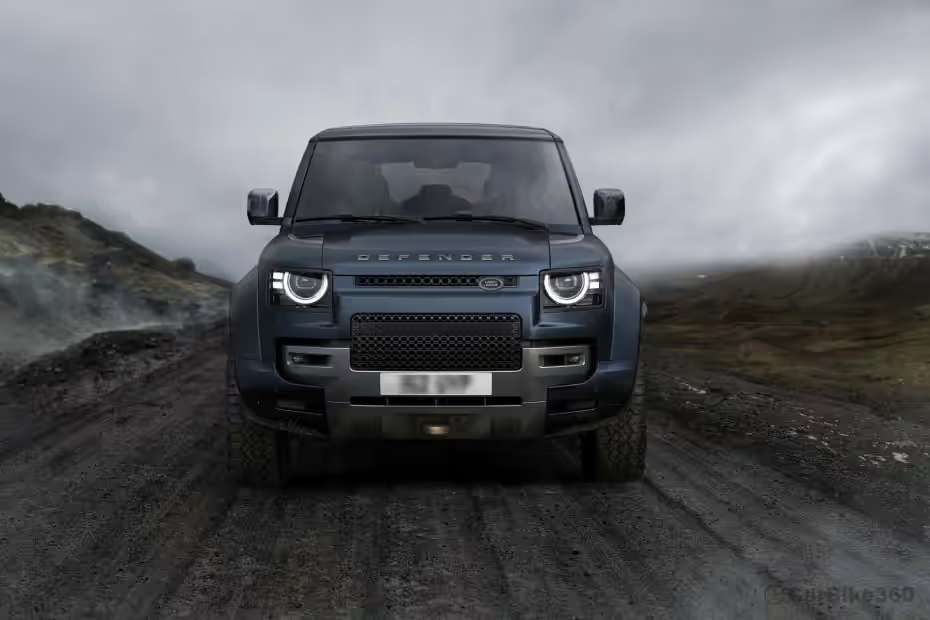 Land Rover Defender Head-On Exterior View Land Rover Defender Head-On Exterior View