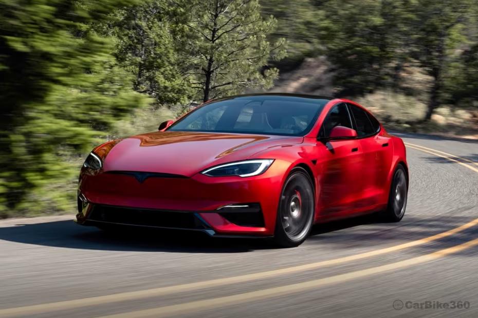 Tesla Model S Left Front Three Quarter Tesla Model S Left Front Three Quarter