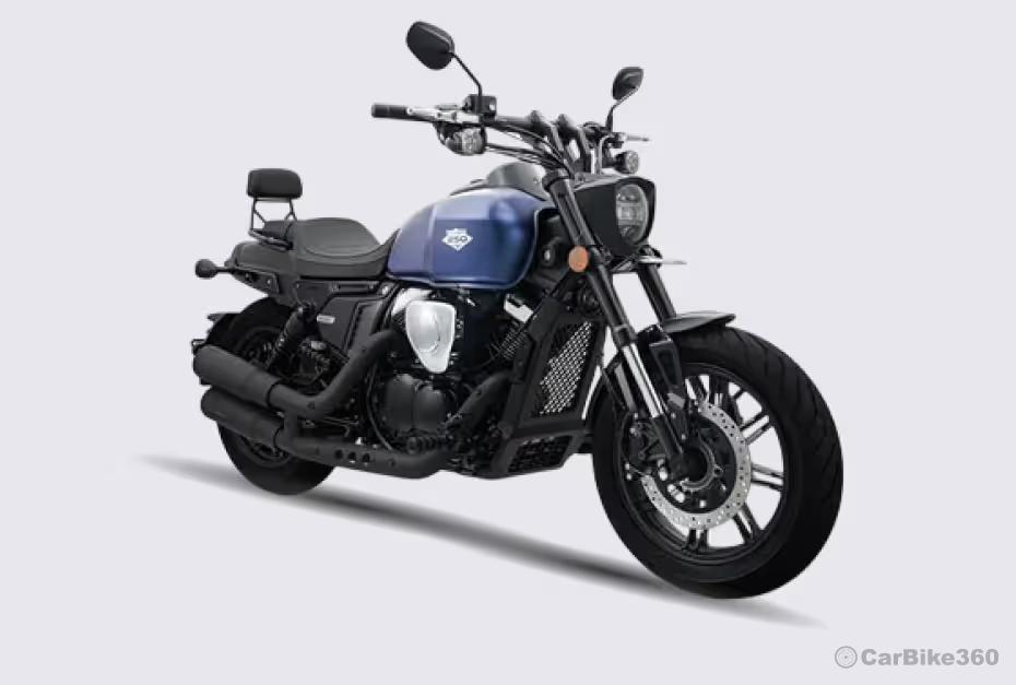 Keeway k light 250v right front three quarter Keeway k light 250v right front three quarter