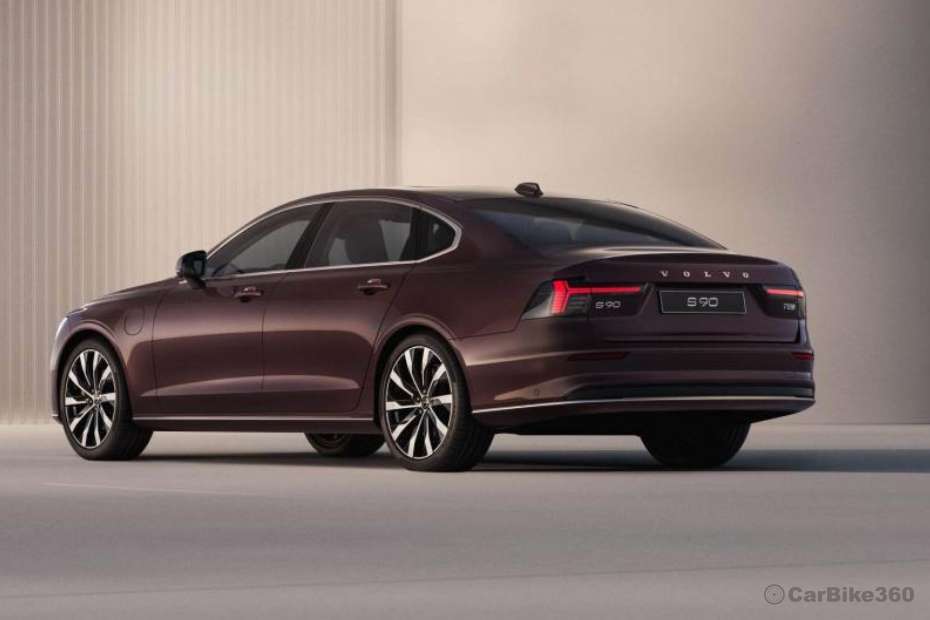 Volvo S90 Facelift Left Rear Three Quarter Volvo S90 Facelift Left Rear Three Quarter