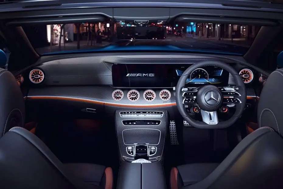 Mercedes-Benz AMG-E-53 Cabriolet dashboard Mercedes-Benz AMG-E-53 Cabriolet dashboard