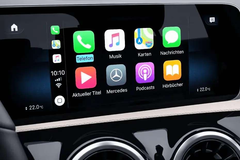 Mercedes-Benz A-Class Limousine Infotainment System Main Menu Mercedes-Benz A-Class Limousine Infotainment System Main Menu