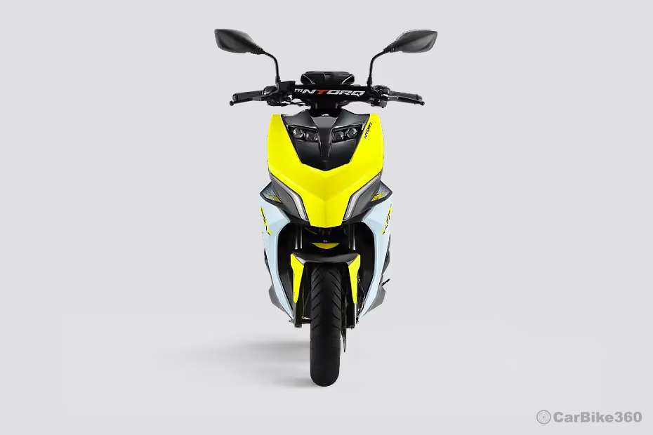 TVS Ntorq 150 Front View TVS Ntorq 150 Front View