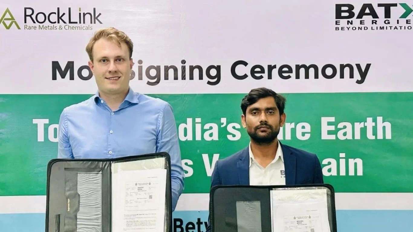 Rocklink India Opens Battery Magnet Recycling Facility Uttar Pradesh