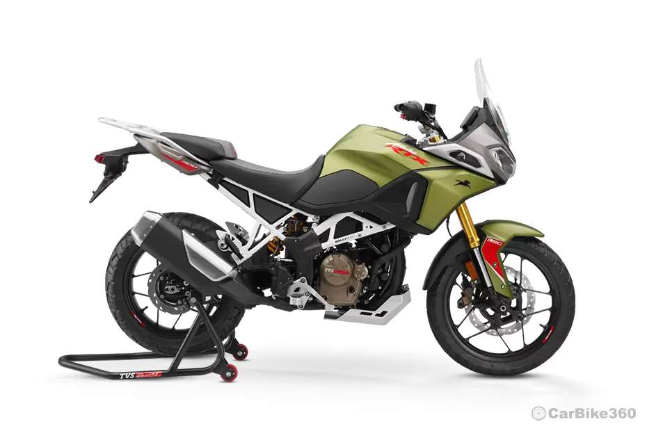 TVS Apache RTX 300 Viper Green TVS Apache RTX 300 Viper Green
