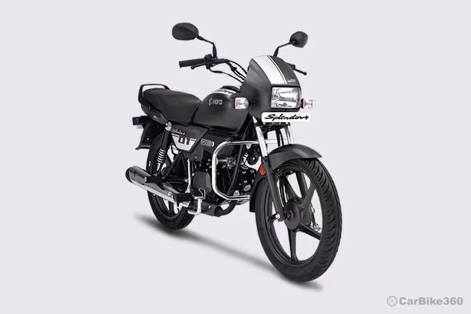 Hero splendor plus right front three quarter Hero splendor plus right front three quarter