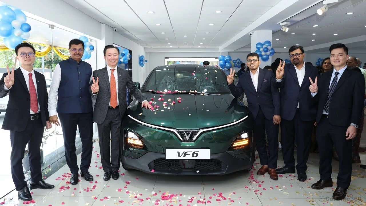 VinFast Opens Its Largest EV Showroom In Chennai, Showcases VF6 and VF7 Audio