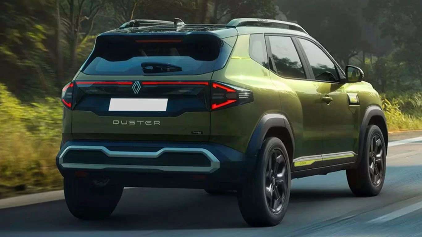 2026 Renault Duster Rear View Design