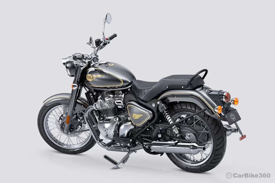 Royal Enfield Bullet 650 Rear Left Three Quarter View Royal Enfield Bullet 650 Rear Left Three Quarter View
