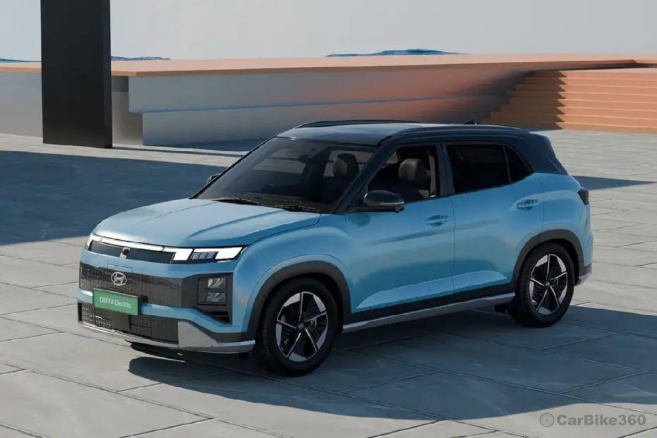 Hyundai Creta Electric Left Front Three Quarter Hyundai Creta Electric Left Front Three Quarter