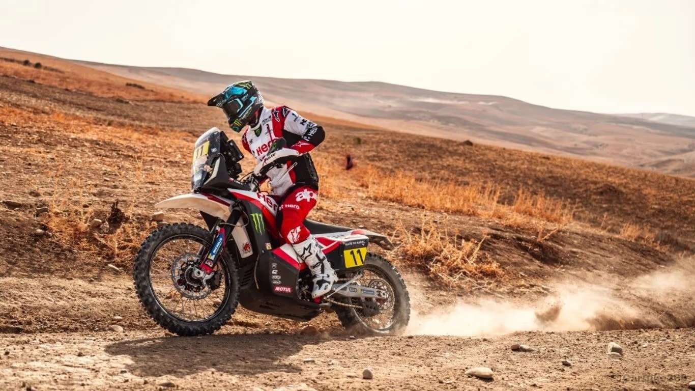 Hero MotoSports Team Rally Shines in Morocco with Strong Performance Audio