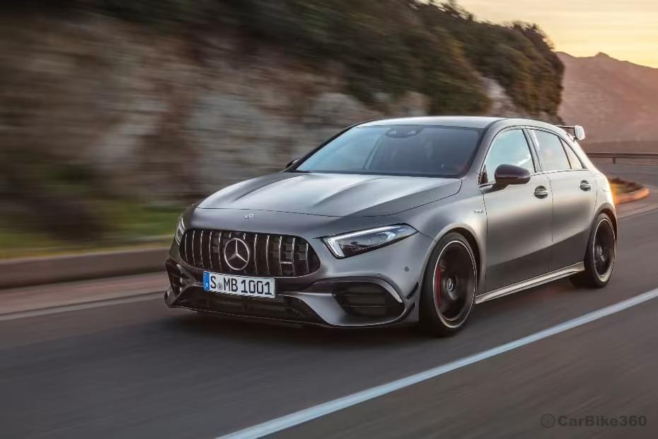 Mercedes-Benz AMG A 45 S Left Front Three Quarter Mercedes-Benz AMG A 45 S Left Front Three Quarter