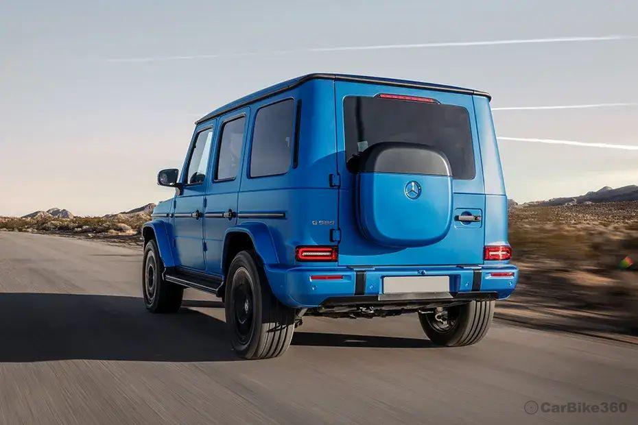 Mercedes Benz G580 with EQ Technology Rear View Mercedes Benz G580 with EQ Technology Rear View