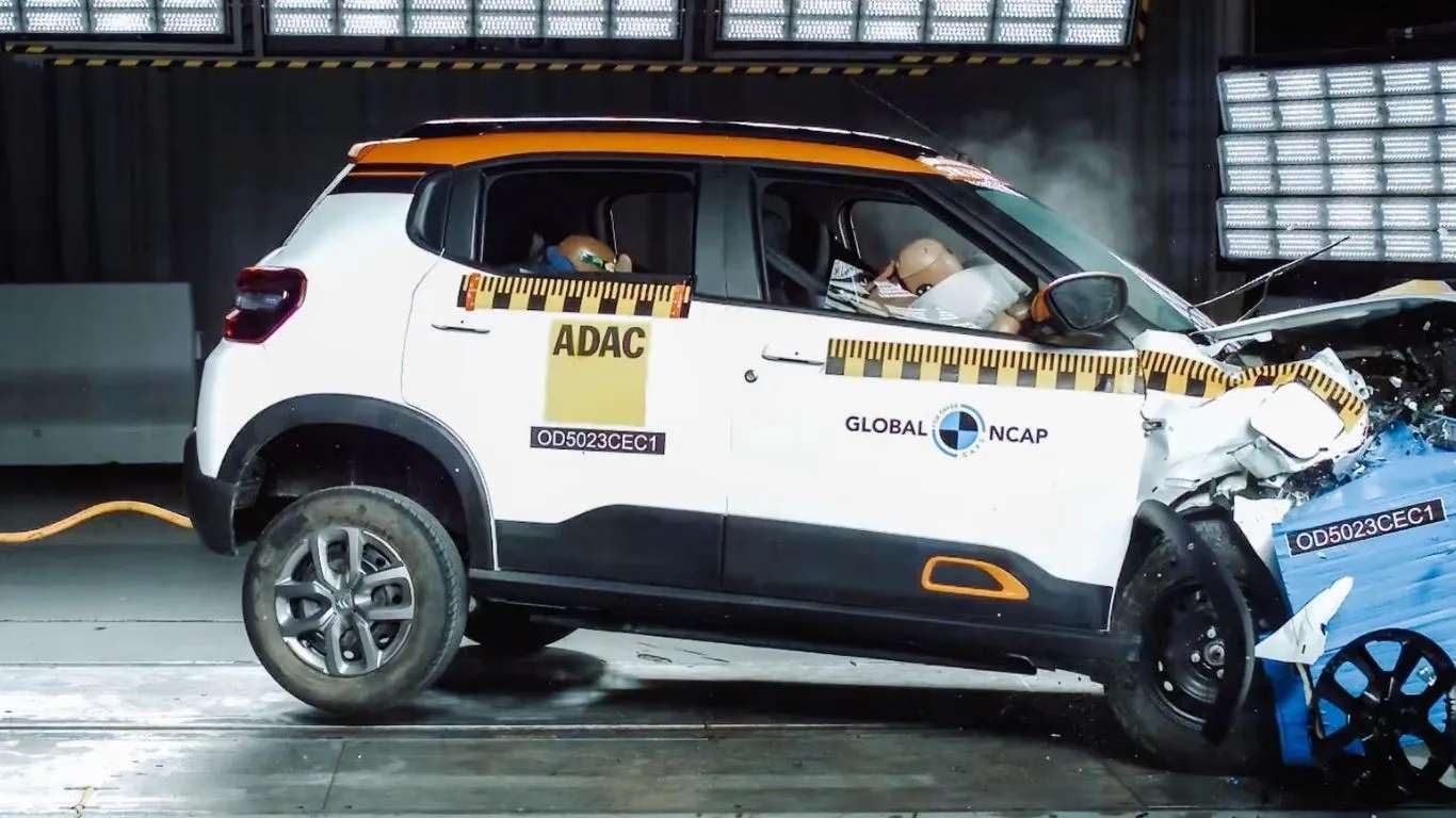 Citroen eC3 safety features Citroen eC3 safety features