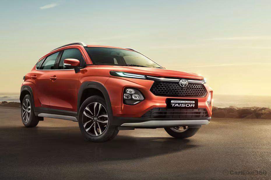 Toyota Urban Cruiser Taisor Right Front Three Quarter Toyota Urban Cruiser Taisor Right Front Three Quarter