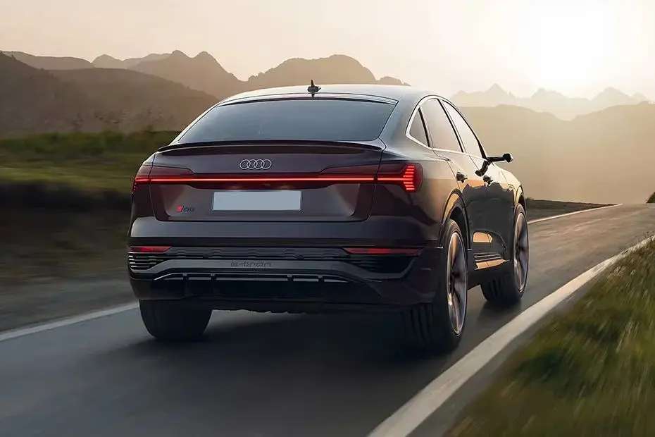 Audi Q8 e-tron Sportback Rear View Audi Q8 e-tron Sportback Rear View