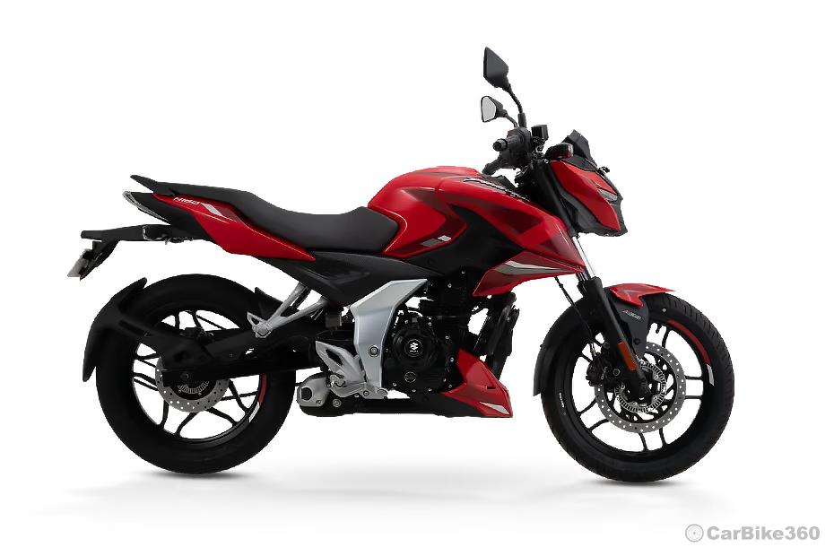 Bajaj pulsar n160 racing red and rush red color Bajaj pulsar n160 racing red and rush red color