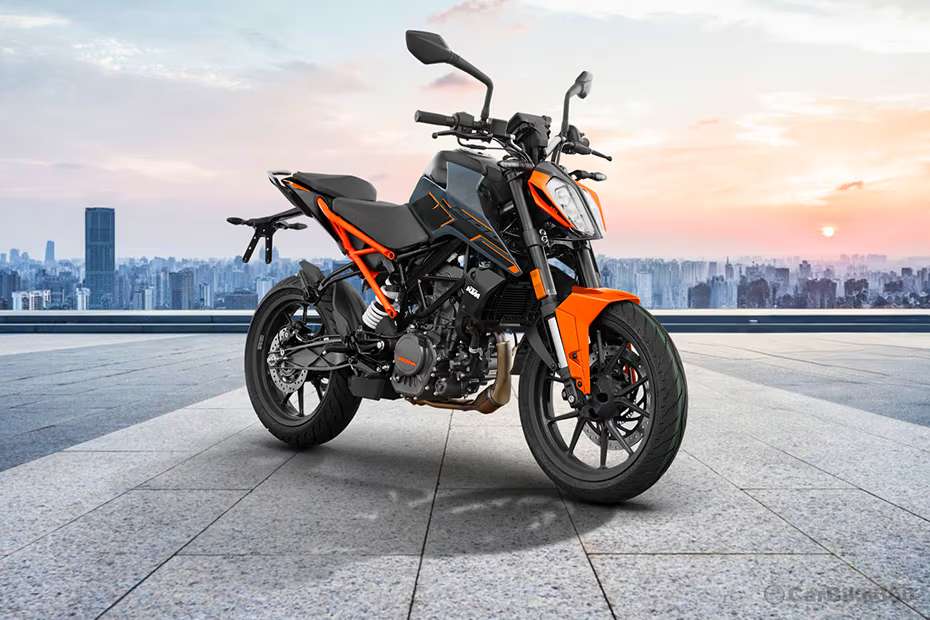 KTM 200 Duke Front Right Quarter View KTM 200 Duke Front Right Quarter View