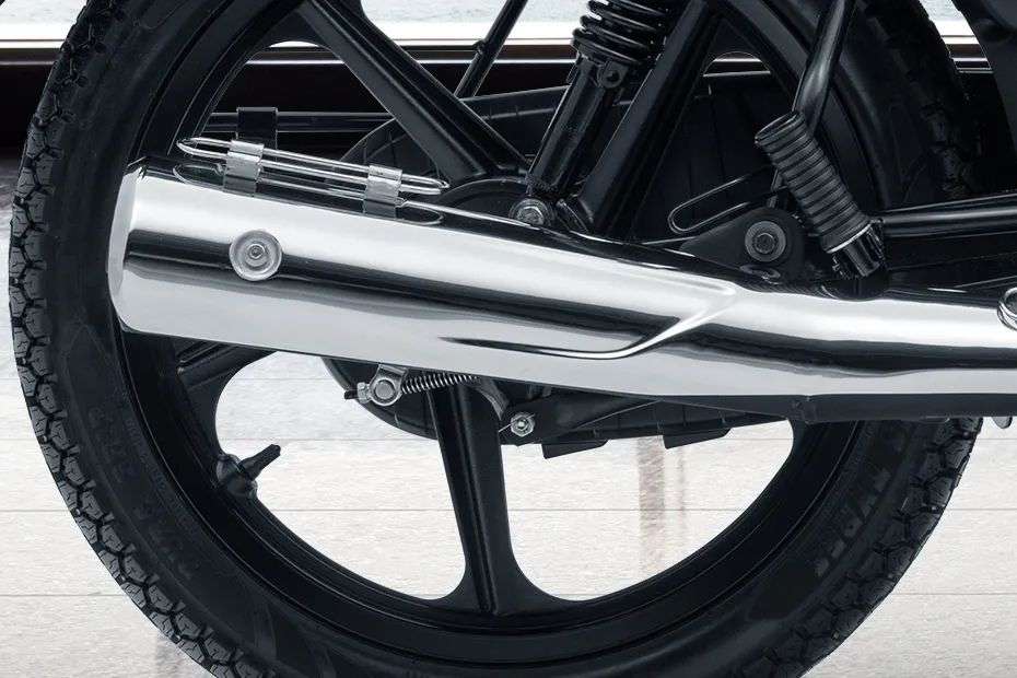 TVS Radeon Exhaust View TVS Radeon Exhaust View