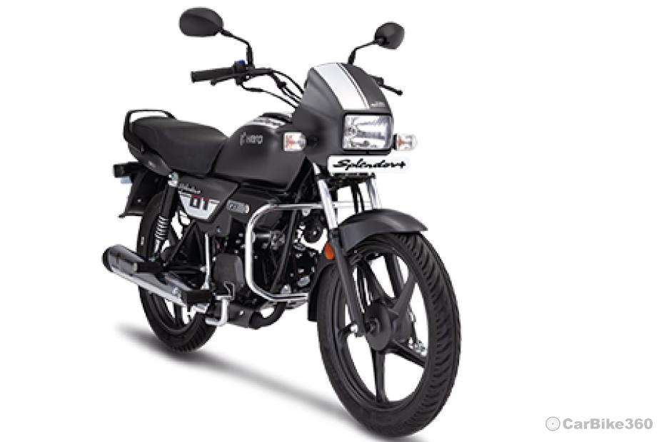 Hero splendor plus right front three quarter Hero splendor plus right front three quarter