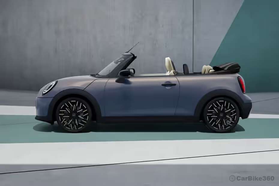 Mini Cooper S Convertible Side Profile View (Left) Mini Cooper S Convertible Side Profile View (Left)