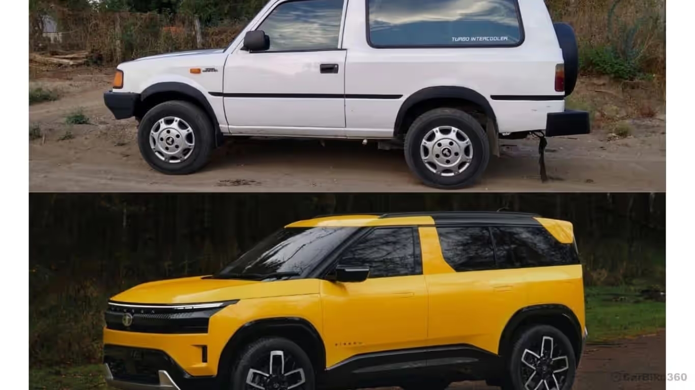 2025 Tata Sierra VS Old Tata Sierra: Differences Explained 2025 Tata Sierra VS Old Tata Sierra: Differences Explained